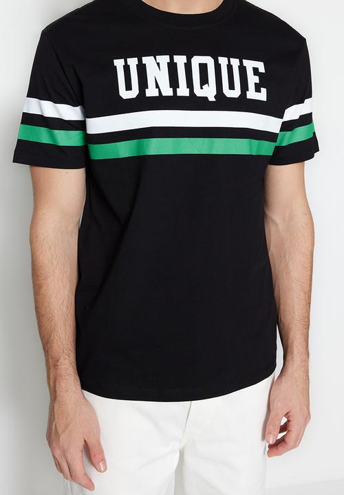 Trendyol - Unique logo t-shirt - black