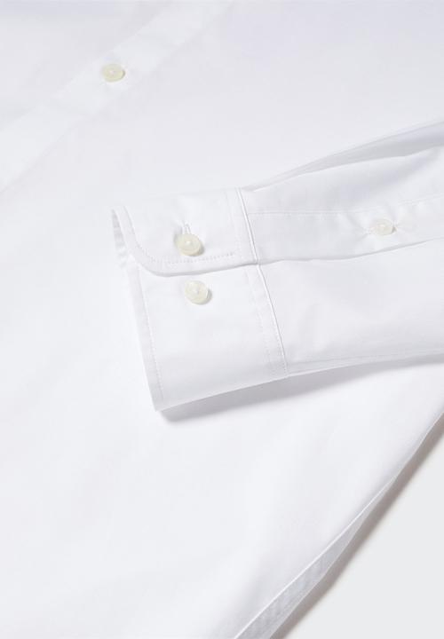 MANGO - Shirt tulle - white