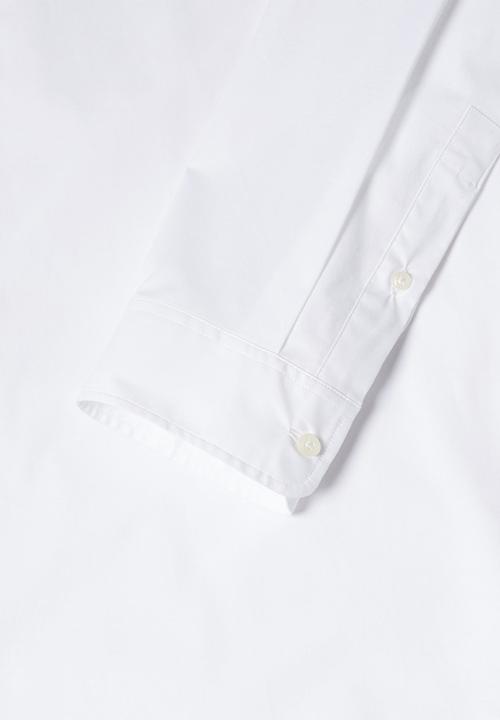 MANGO - Shirt tulle - white