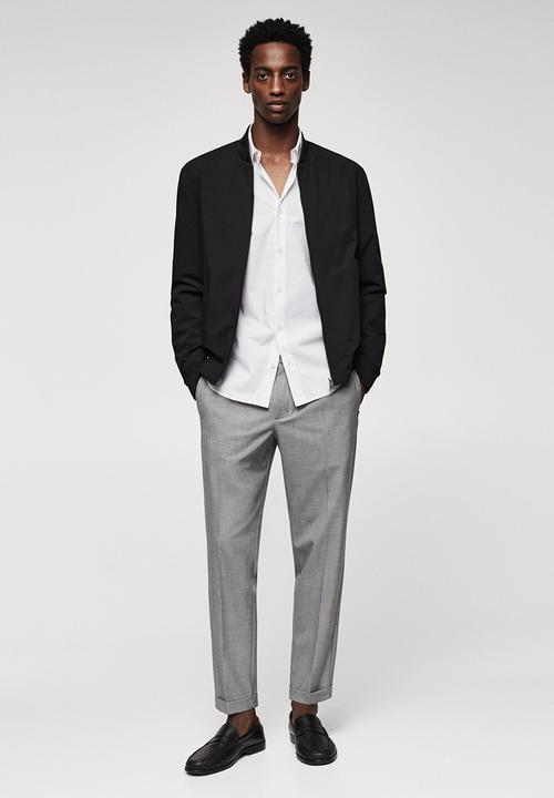 MANGO - Shirt tulle - white