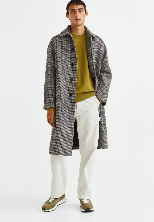 H&M - Oversized fit cotton sweatshirt - olive green