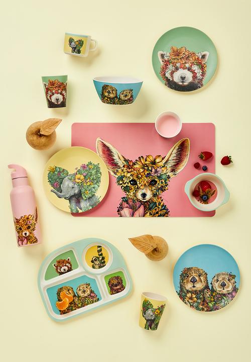 Maxwell & Williams - Wildplanet 4 piece plate set - multi