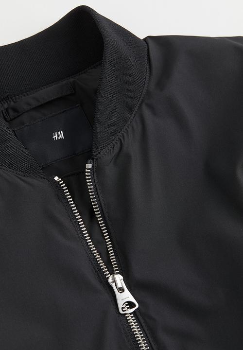 H&M - Bomber jacket - black
