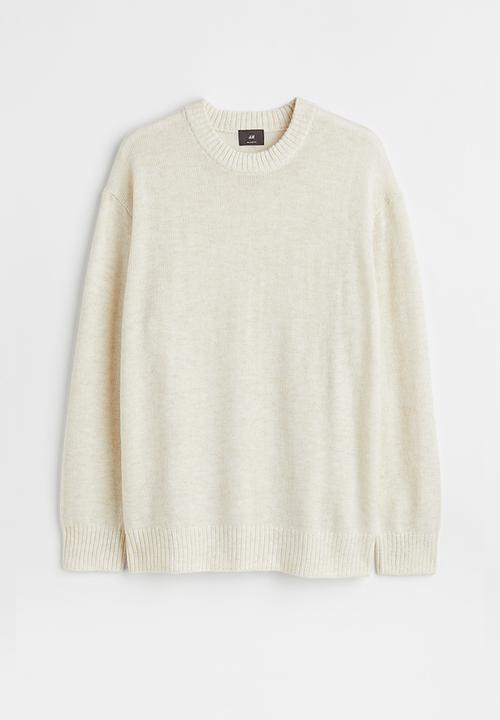 H&M - Relaxed fit jumper - cream