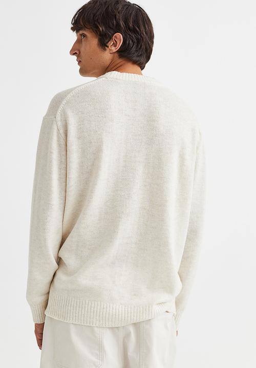 H&M - Relaxed fit jumper - cream