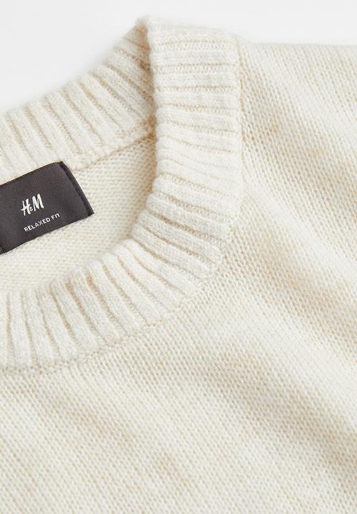 H&M - Relaxed fit jumper - cream