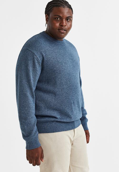 H&M - Relaxed fit jumper - blue marl