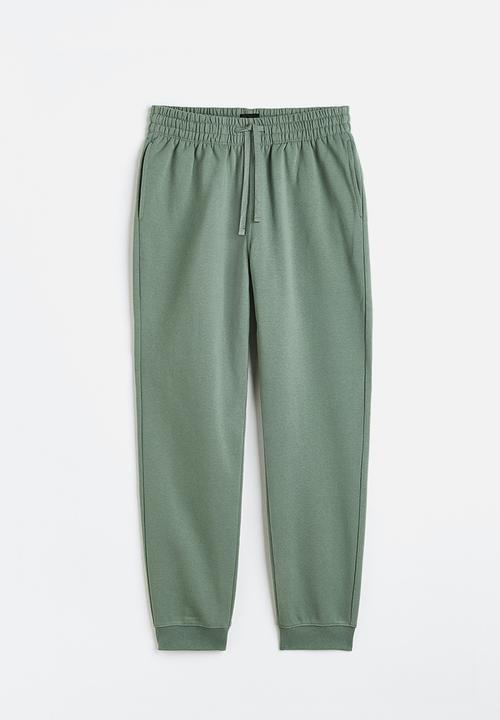 H&M - Regular fit sweatpants - green