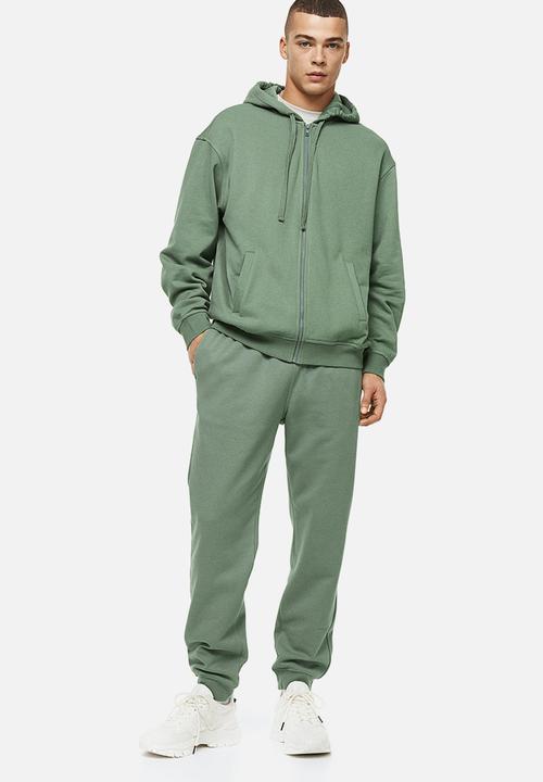 H&M - Regular fit sweatpants - green