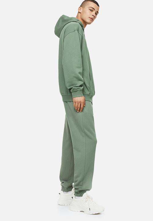 H&M - Regular fit sweatpants - green