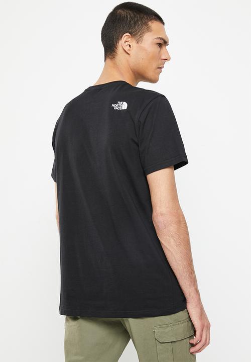 The North Face - Short sleeve woodcut dome tee-eu - tnf black (jk3)