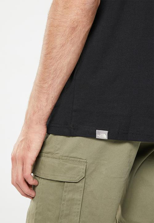 The North Face - Short sleeve woodcut dome tee-eu - tnf black (jk3)