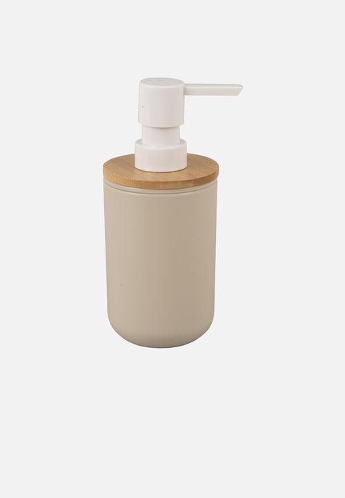 Present Time - Descent bathroom set - warm grey