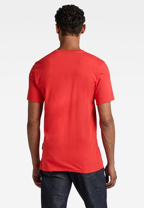 G-STAR - Photographer gr slim r t - acid red