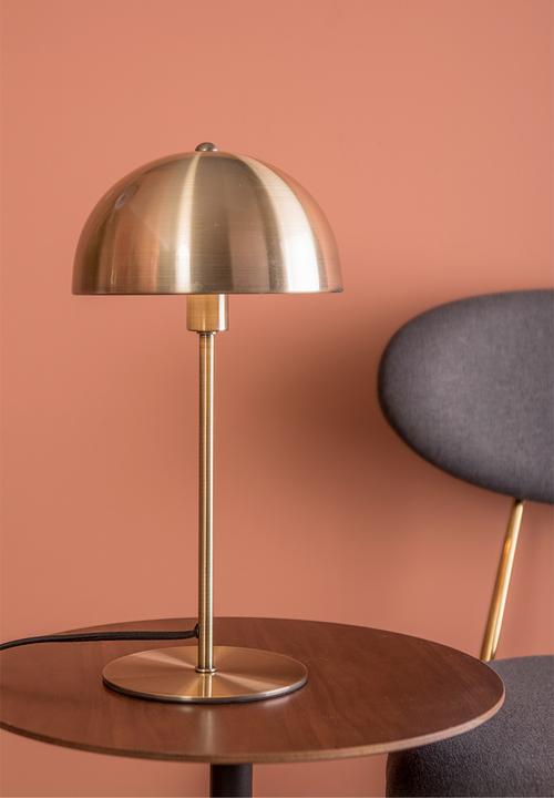 Present Time - Table lamp bonnet metal - antique gold