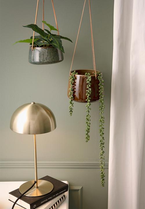 Present Time - Table lamp bonnet metal - antique gold