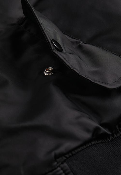 H&M - Relaxed fit bomber jacket - black