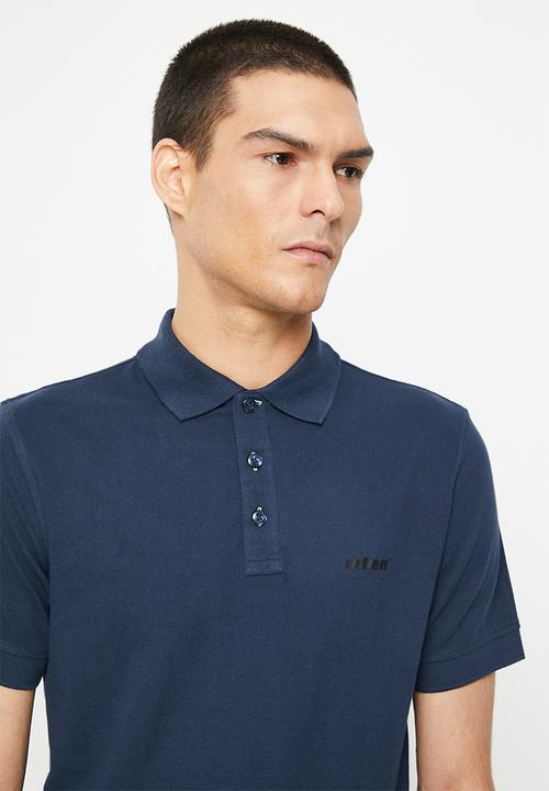 urban° - Mens urban core pique golfer - navy