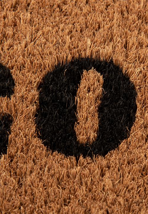 Present Time - Door mat hey good looking - brown