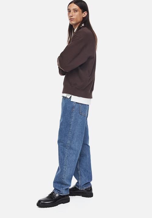 H&M - Oversized fit printed sweatshirt - brown/original resolution