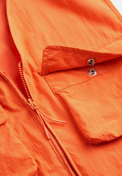 H&M - Relaxed fit nylon cargo gilet - orange