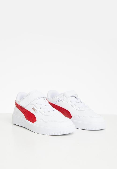 PUMA - Court ultra ac+ps - puma white/red/puma gold