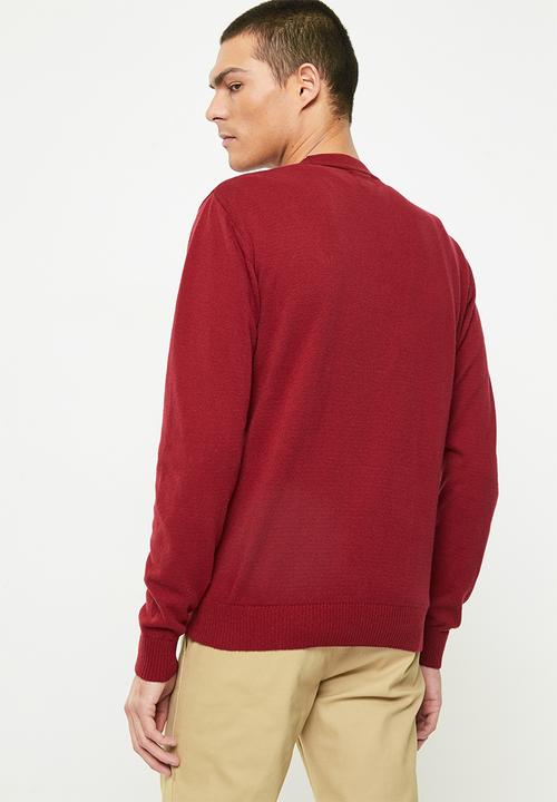 Ben Sherman - Ben sherman cardi - wine