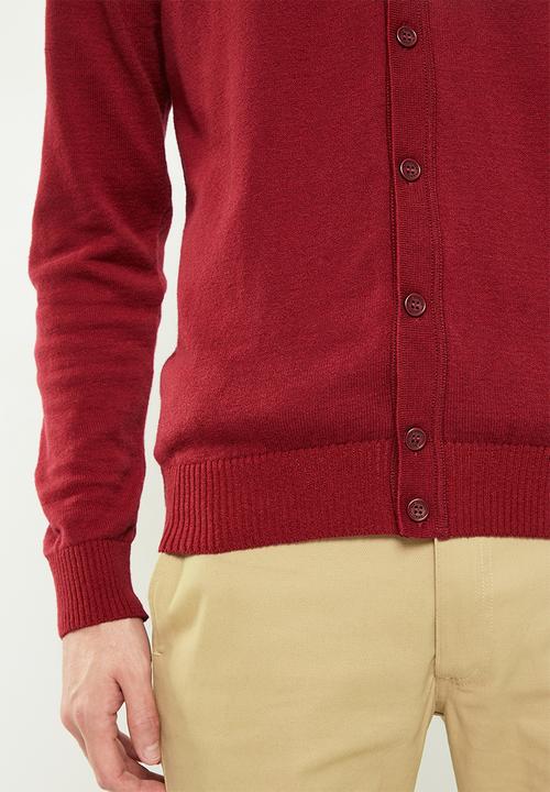 Ben Sherman - Ben sherman cardi - wine