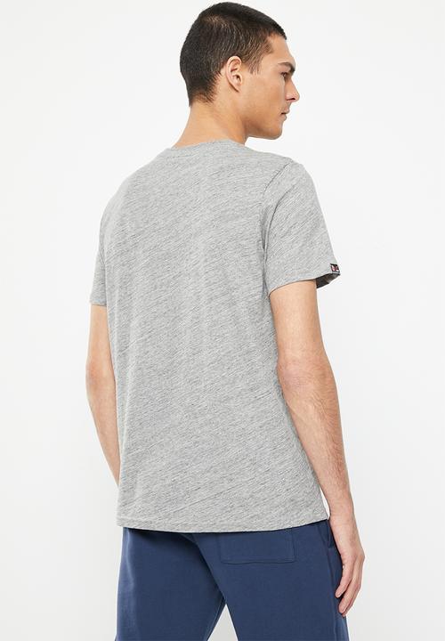 Superdry. - Vintage vl noos tee - athletic grey marl
