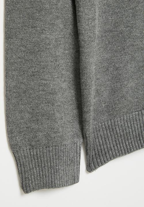 Pop Candy - Boys polo neck - grey