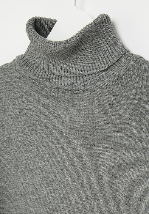 Pop Candy - Boys polo neck - grey