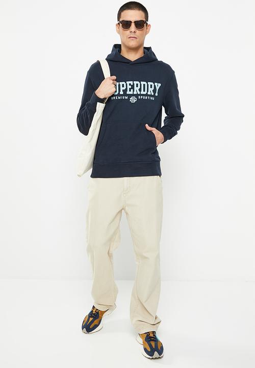 Superdry. - Code core sport hood - eclipse navy