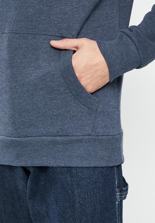 Superdry. - Vintage travel hood - vintage navy marl