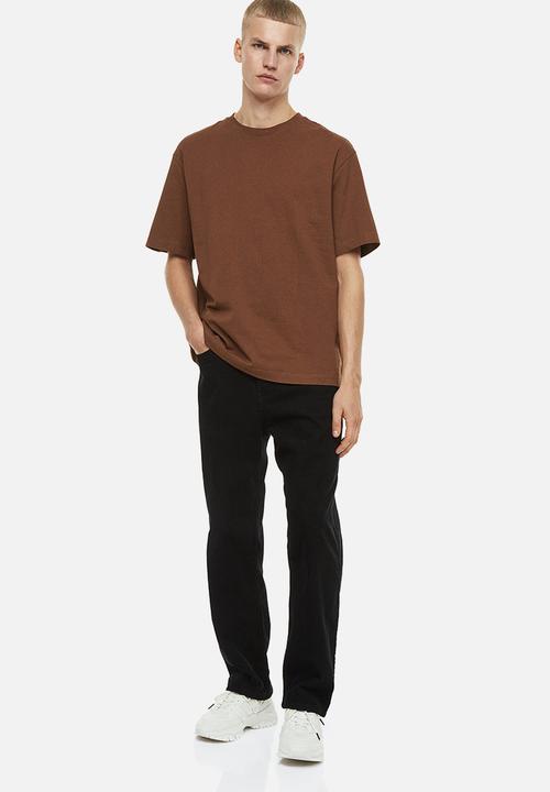 H&M - Relaxed fit T-shirt - brown
