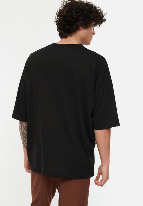 Trendyol - London graphic tee - black