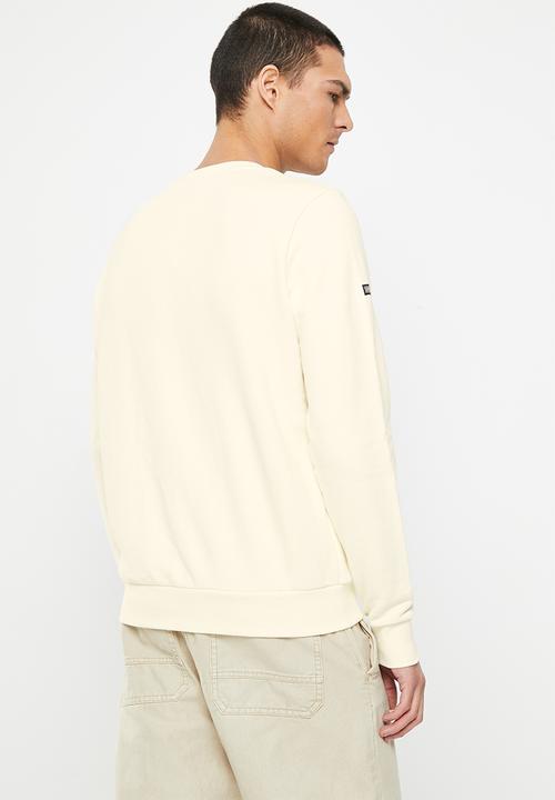 Superdry. - Vintage gym athletic crew - winter cream