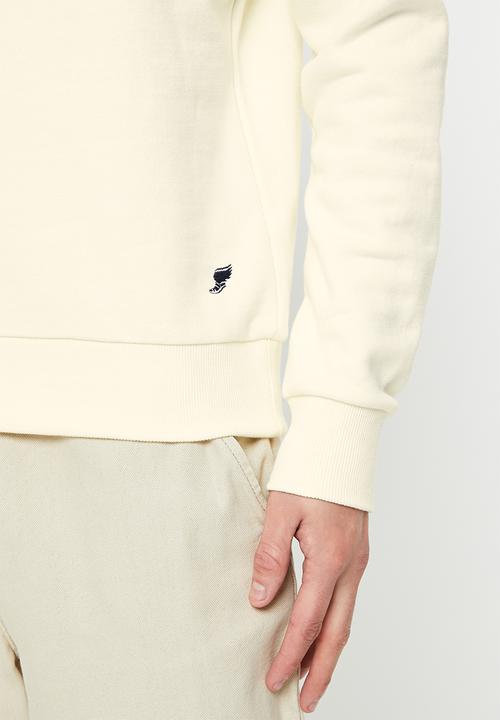 Superdry. - Vintage gym athletic crew - winter cream