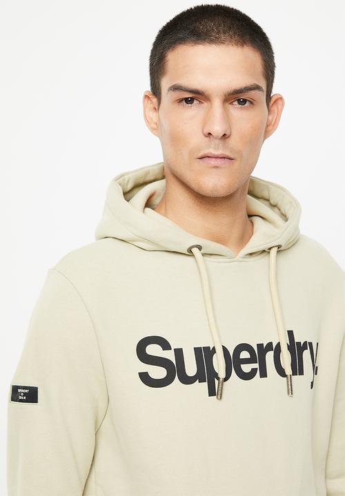 Superdry. - Cl hoodie - willow grey