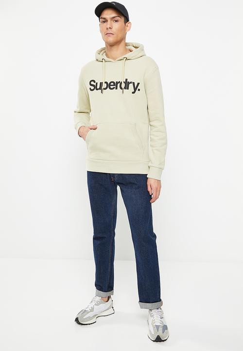 Superdry. - Cl hoodie - willow grey