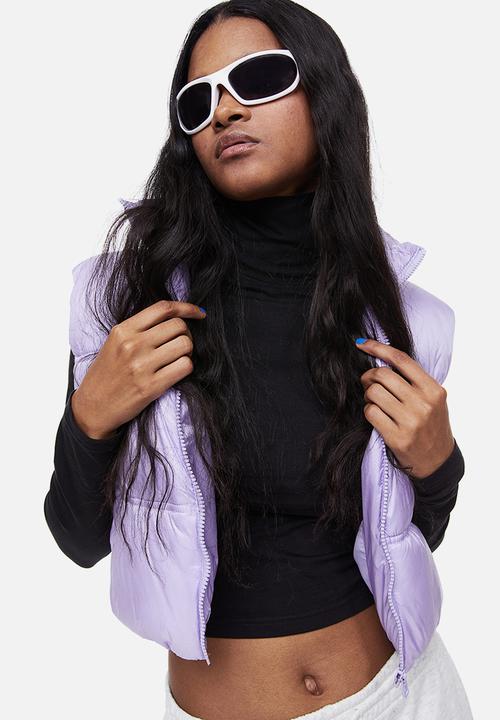 H&M - Polo-neck top - black