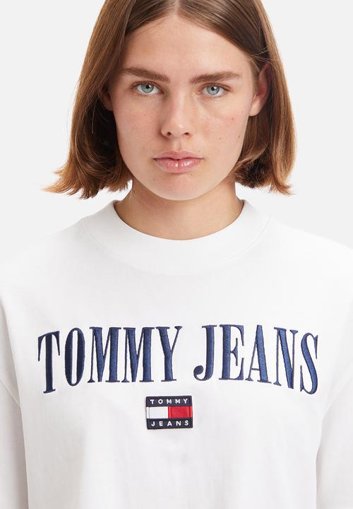 Tommy Hilfiger - TJW crop archive tee - white