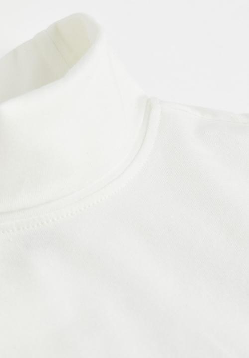 H&M - Polo-neck top - white