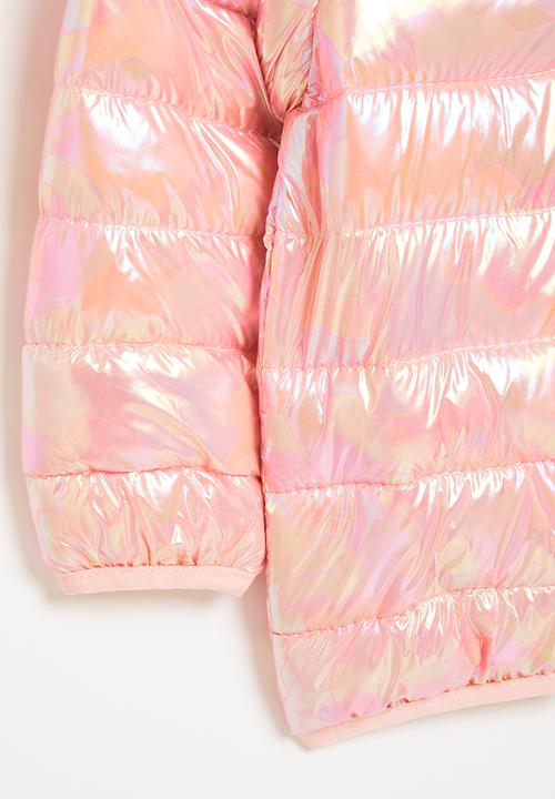 Pop Candy - Kids metallic jacket - pink
