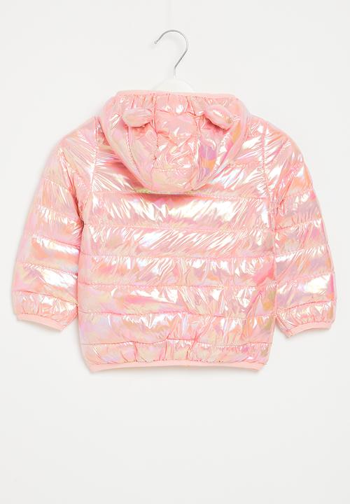 Pop Candy - Kids metallic jacket - pink