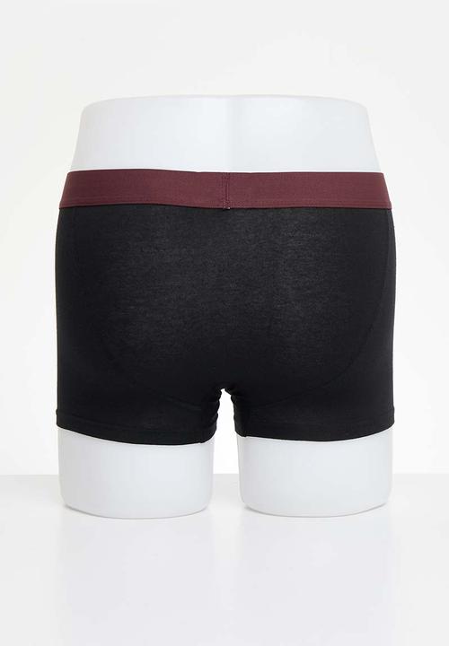 Ben Sherman - Bs trunks ledger - 3pk - black