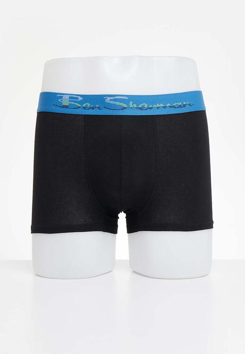 Ben Sherman - Bs trunks ledger - 3pk - black