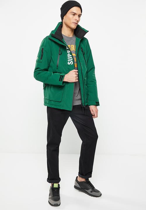 Superdry. - Ultimate windcheater - green & optic