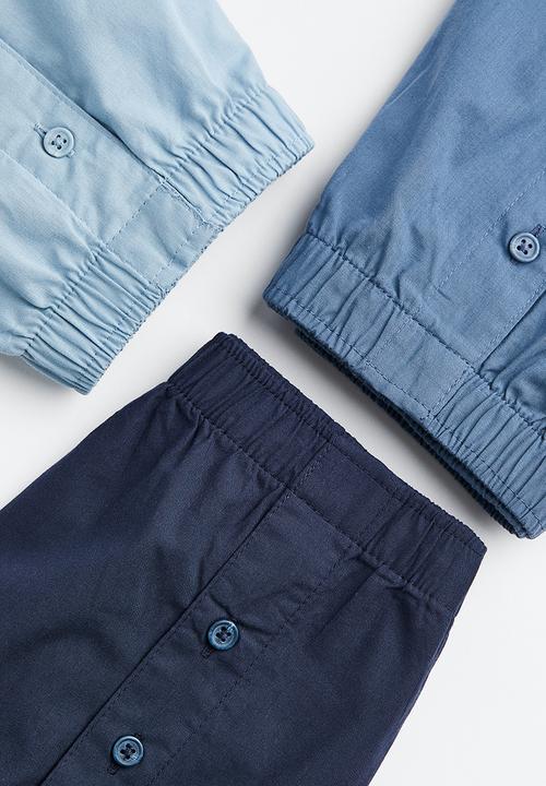 H&M - 5-Pack woven cotton boxer shorts - multi