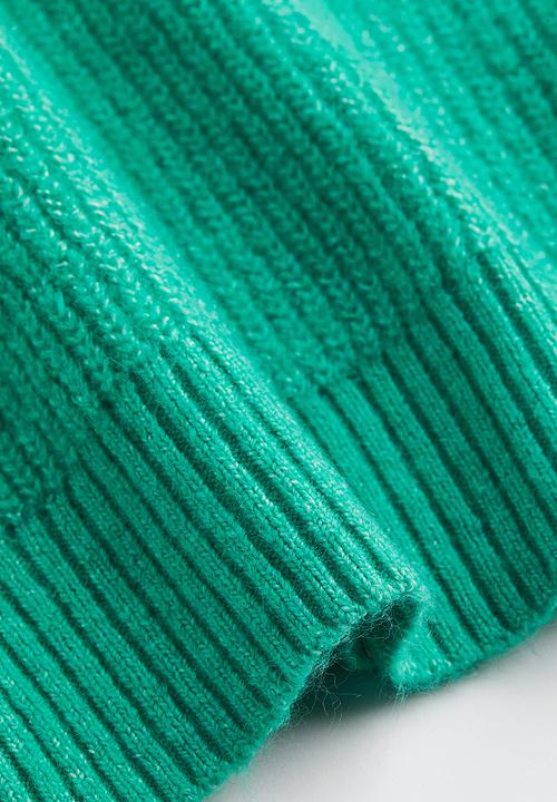 H&M - Rib-knit jumper - green
