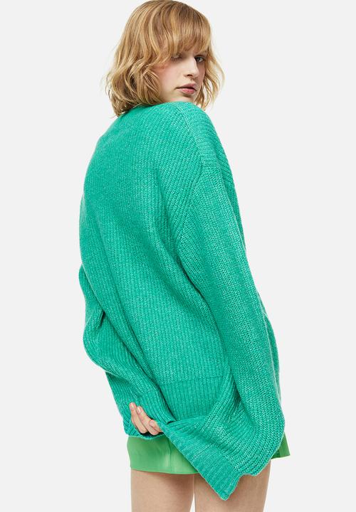H&M - Rib-knit jumper - green